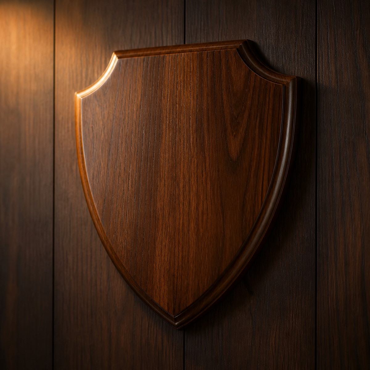 Plaque murale en bois