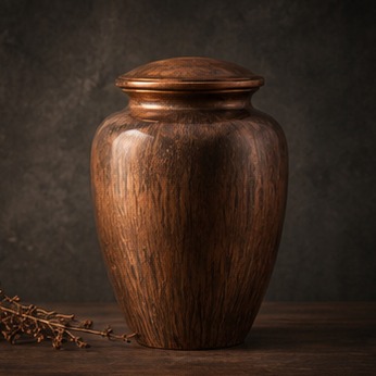 Urne en bois 2